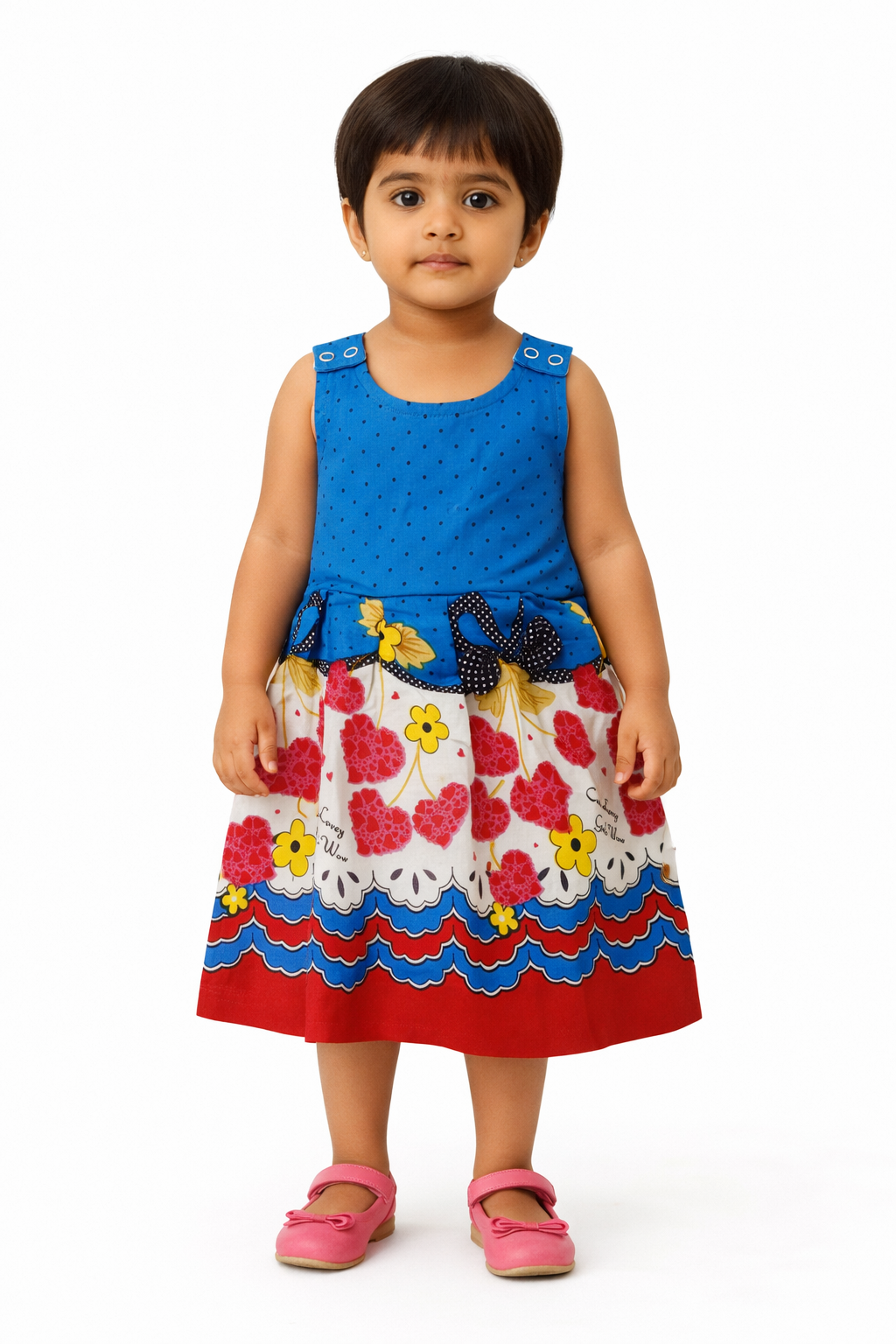 Button Type Frocks for Baby Girl 2