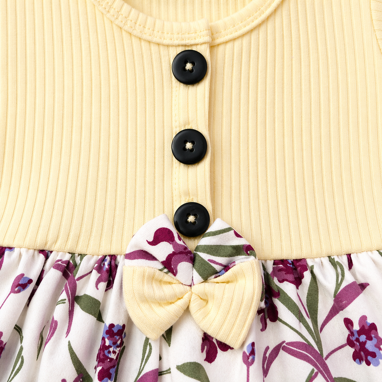 Baby Girl Center Button Frock (0–3 Years)