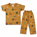 Unisex Printed Co-ord Set for Kids (Top & Pant)