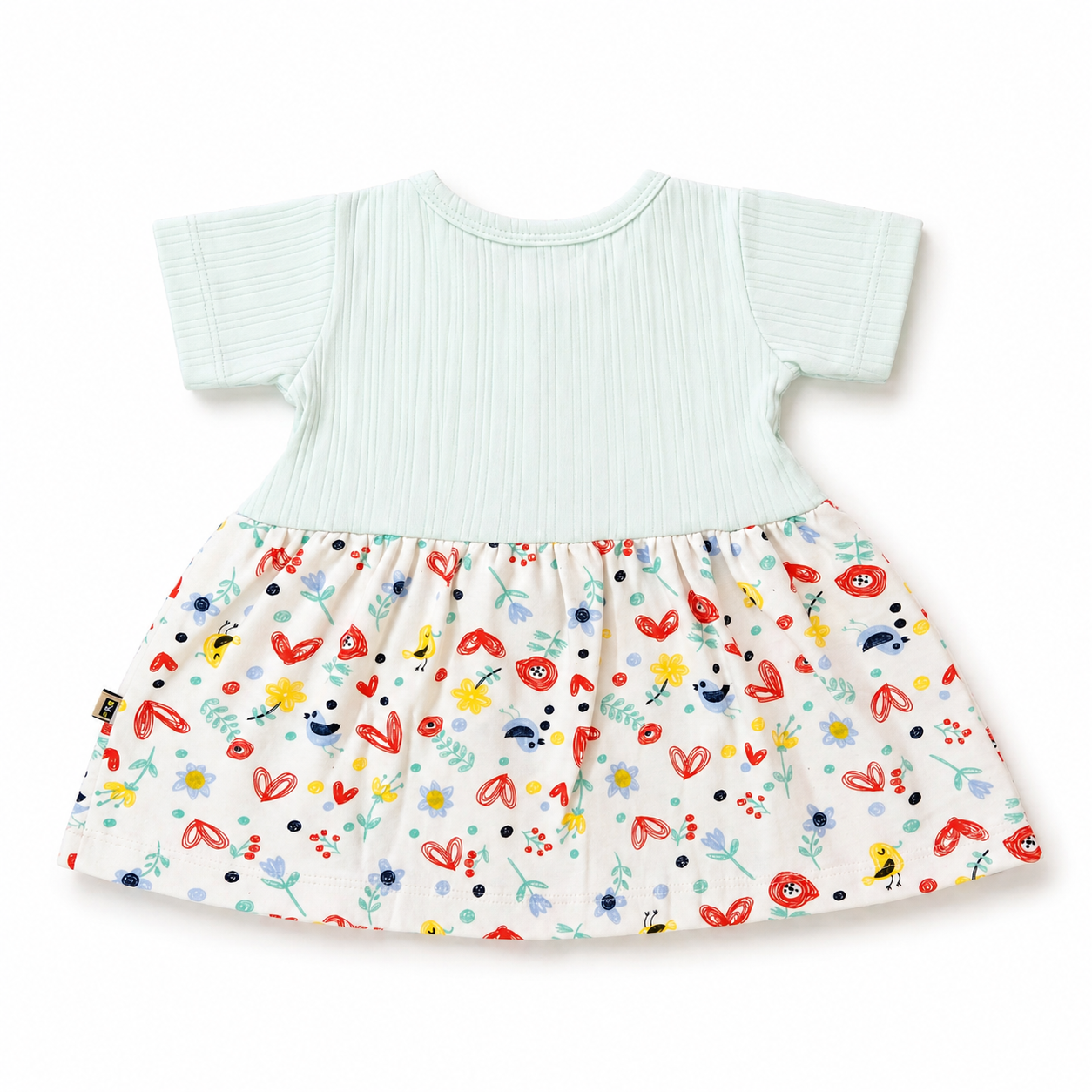 Baby Girl Center Button Frock (0–3 Years)
