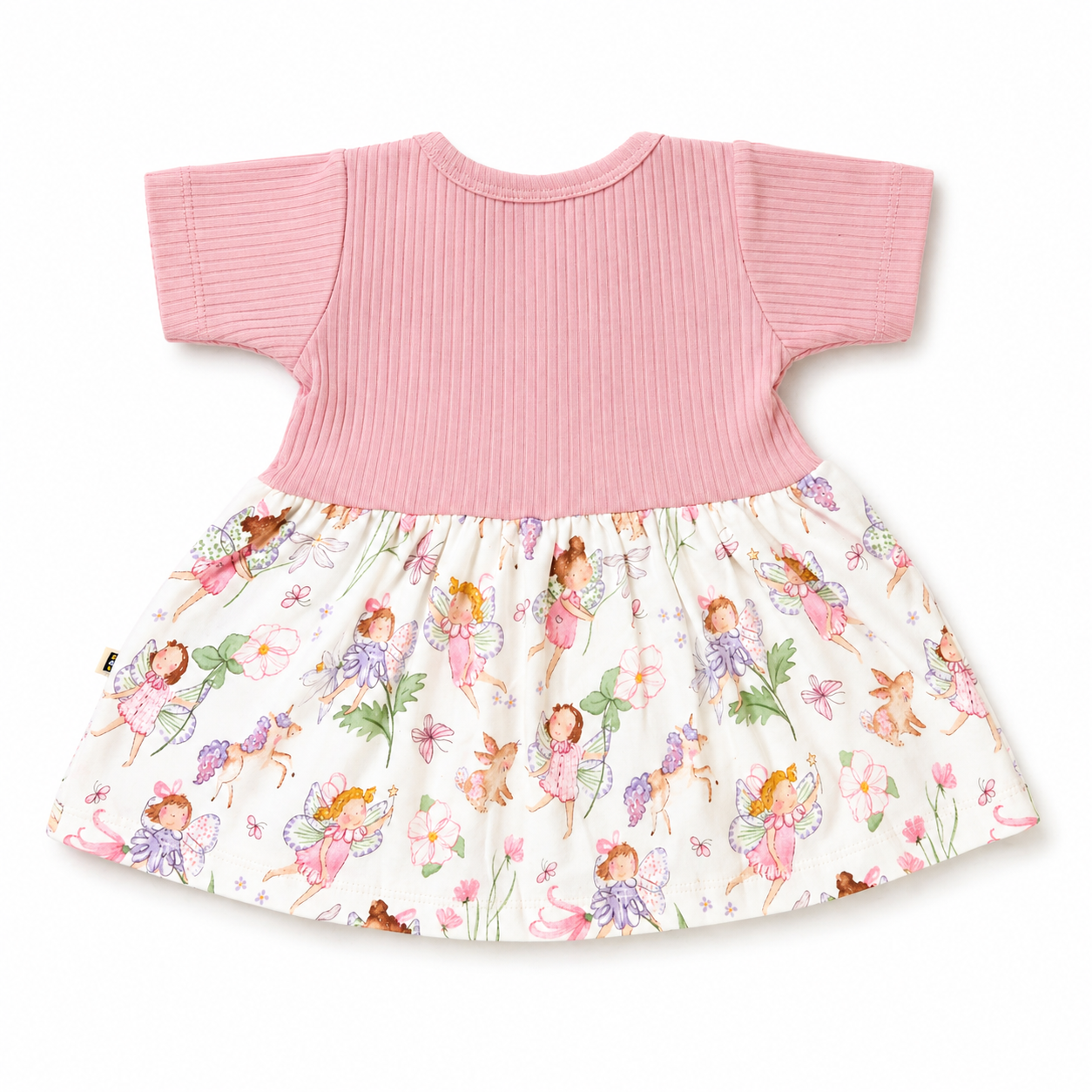 Baby Girl Center Button Frock (0–3 Years)