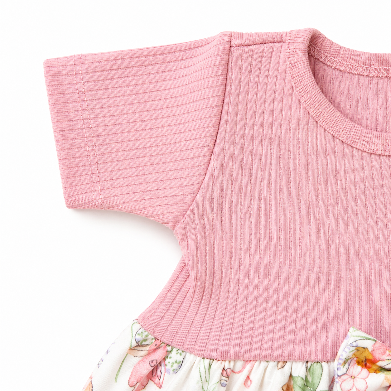 Baby Girl Center Button Frock (0–3 Years)