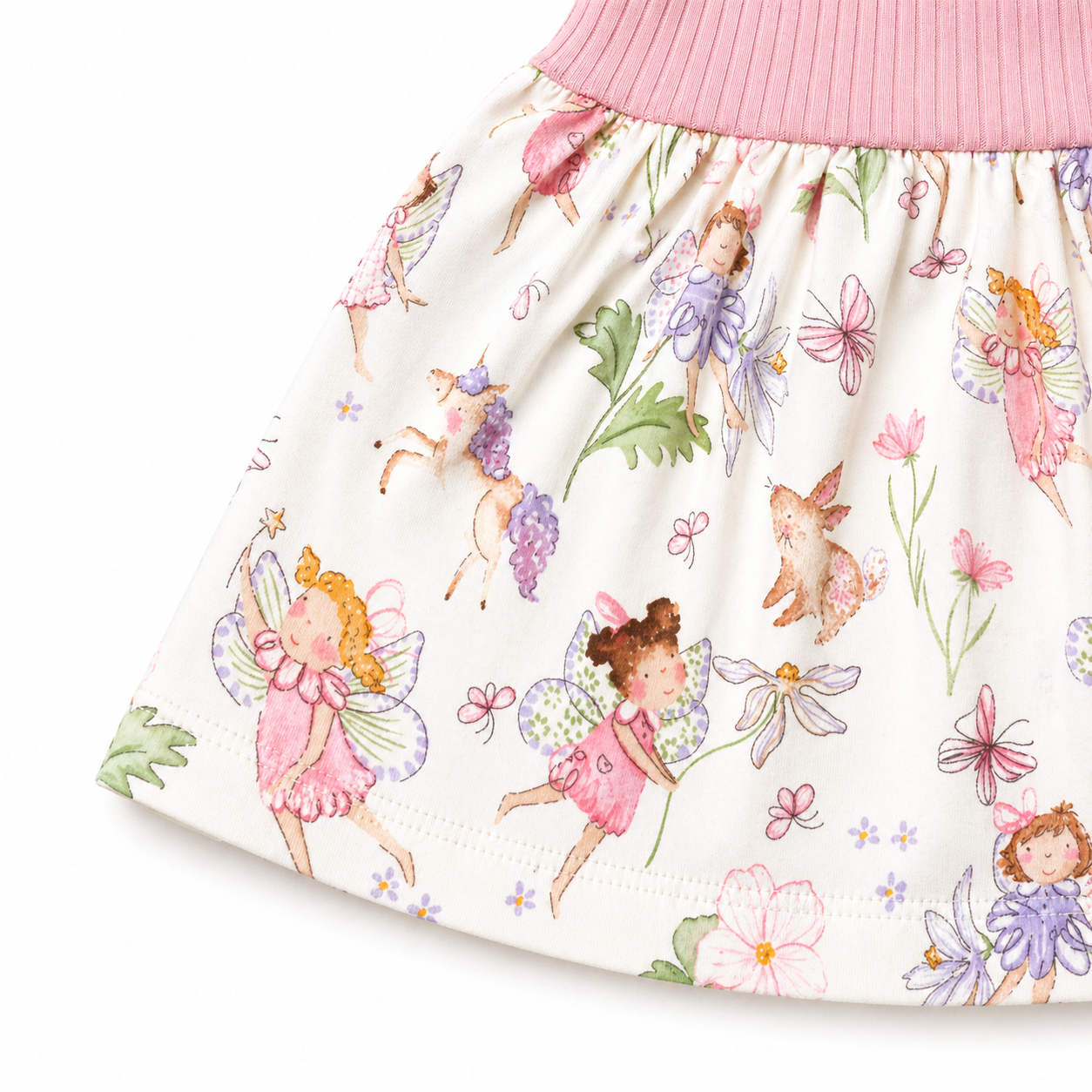 Baby Girl Center Button Frock (0–3 Years)