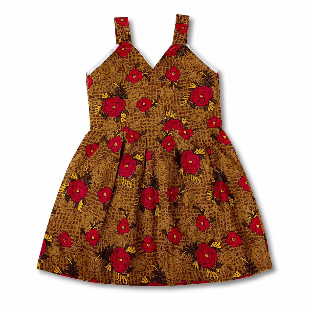 Premium Sleeveless Cotton Frocks 1-2 Year
