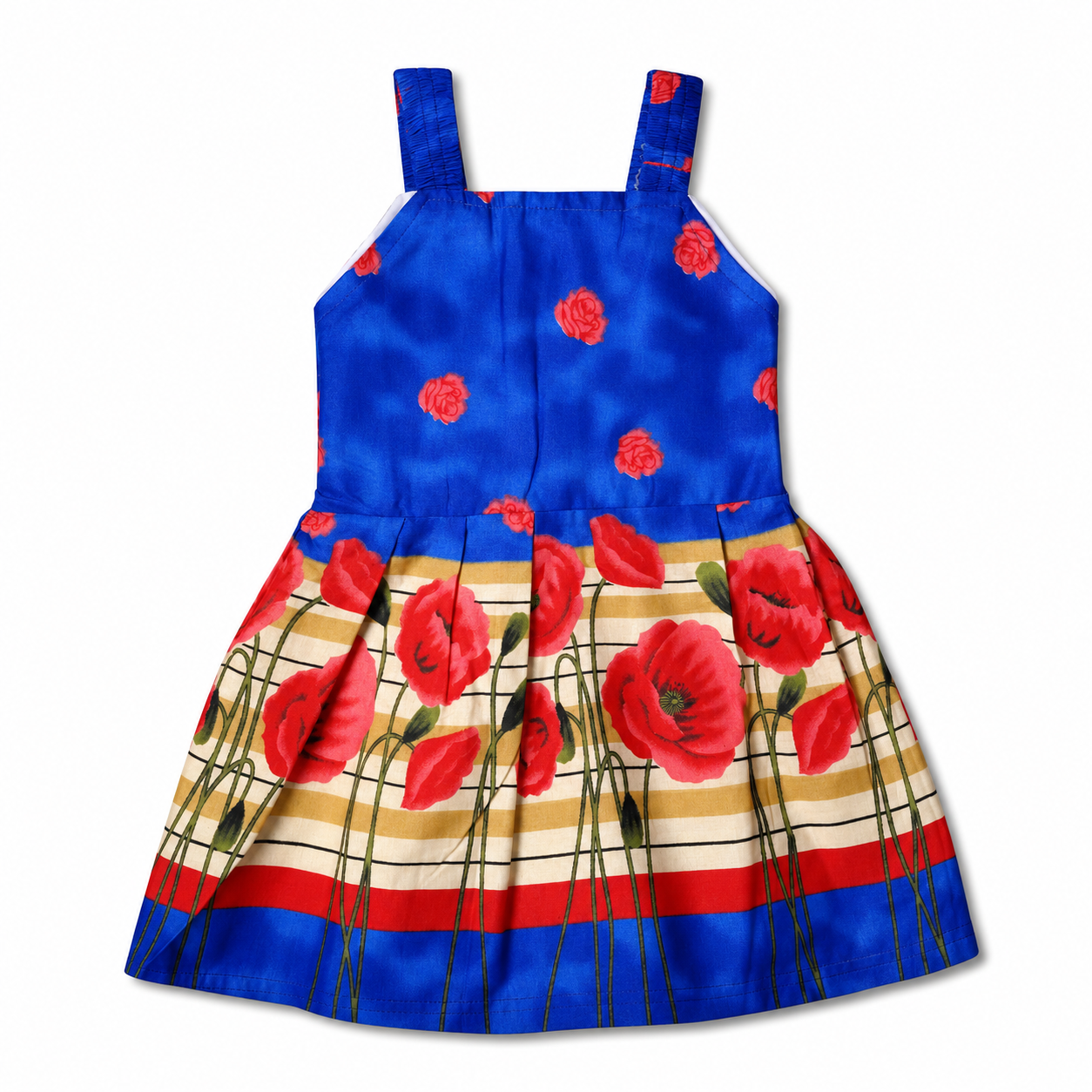 Premium Sleeveless Cotton Frocks 6M - 2Y