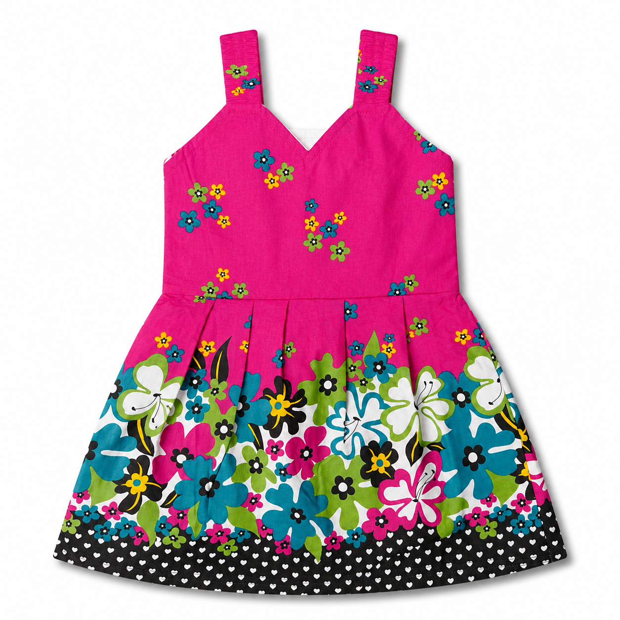 Premium Sleeveless Cotton Frocks 6-12Months