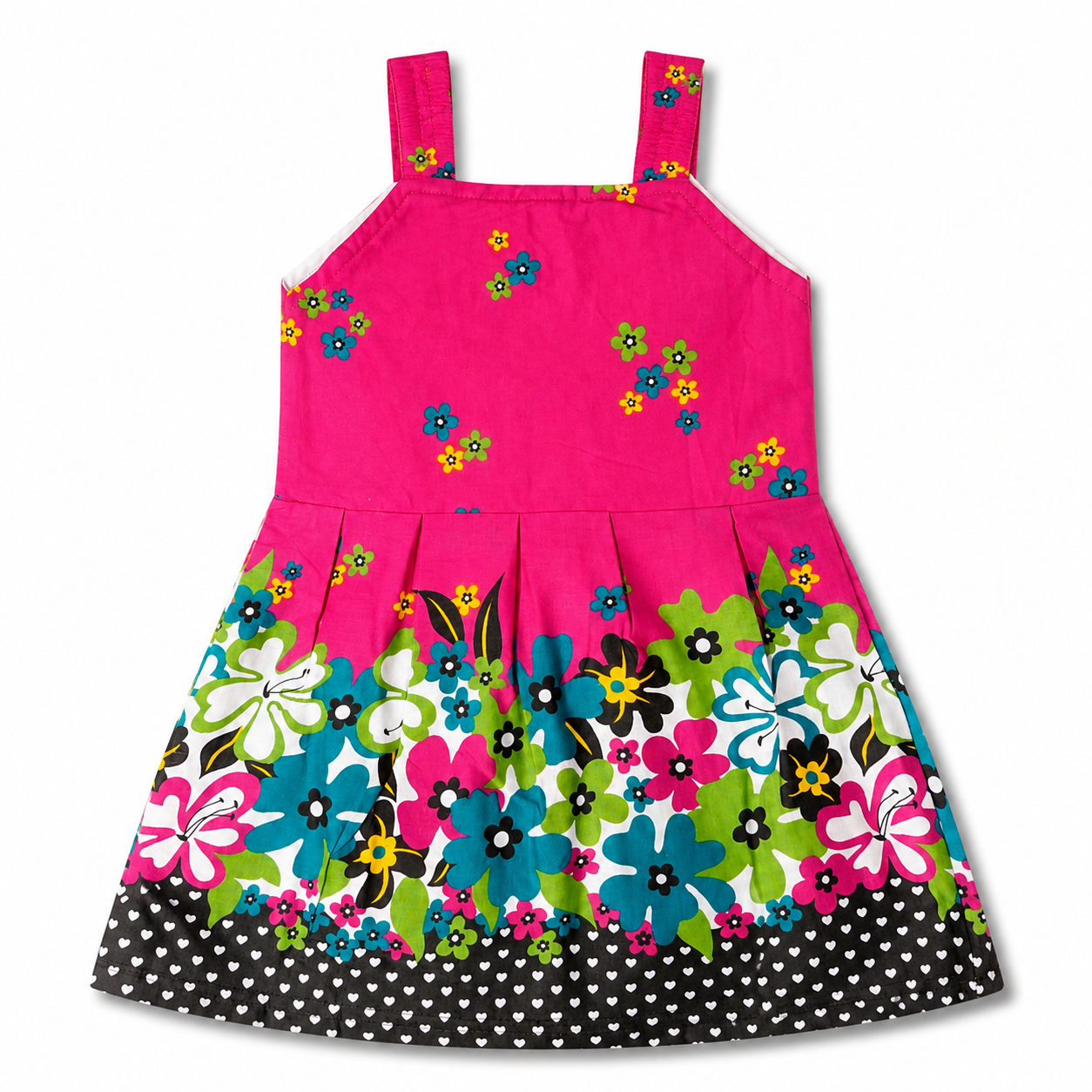 Premium Sleeveless Cotton Frocks 6-12Months