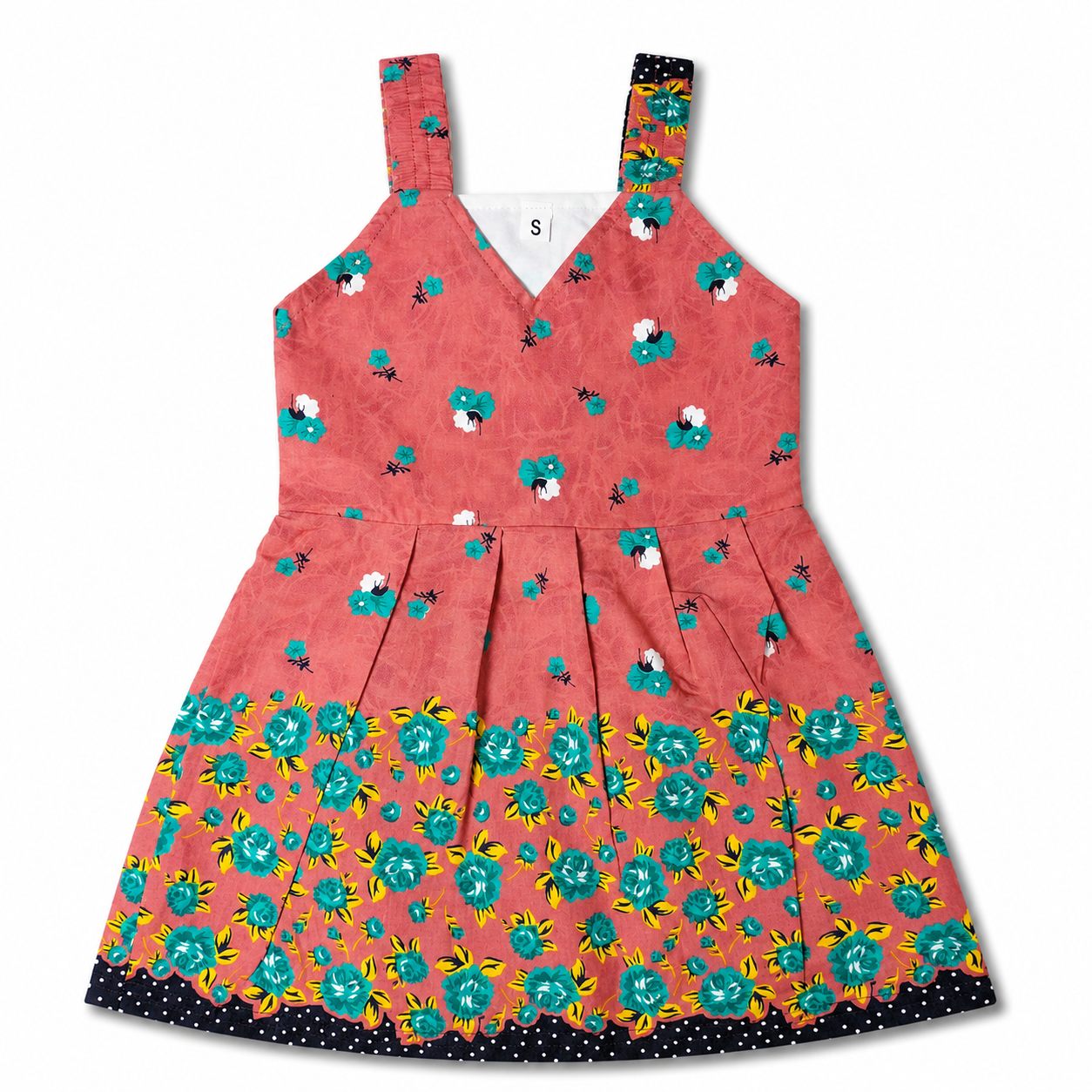 Premium Sleeveless Cotton Frocks 6-12Months