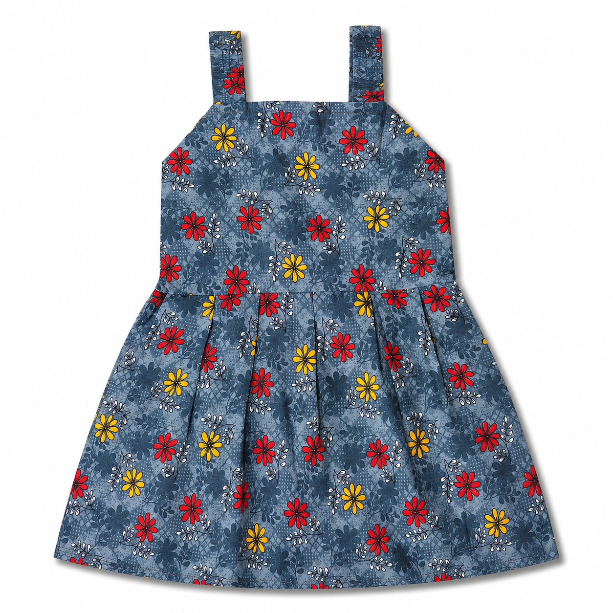 Premium Sleeveless Cotton Frocks 6-12Months