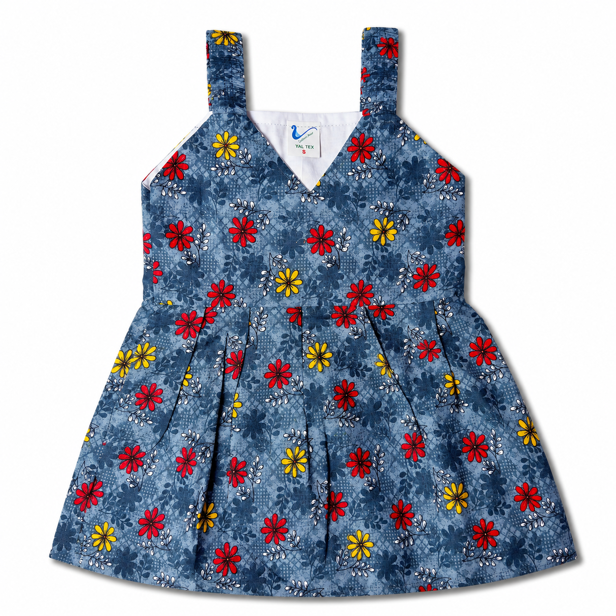 Premium Sleeveless Cotton Frocks 6-12Months
