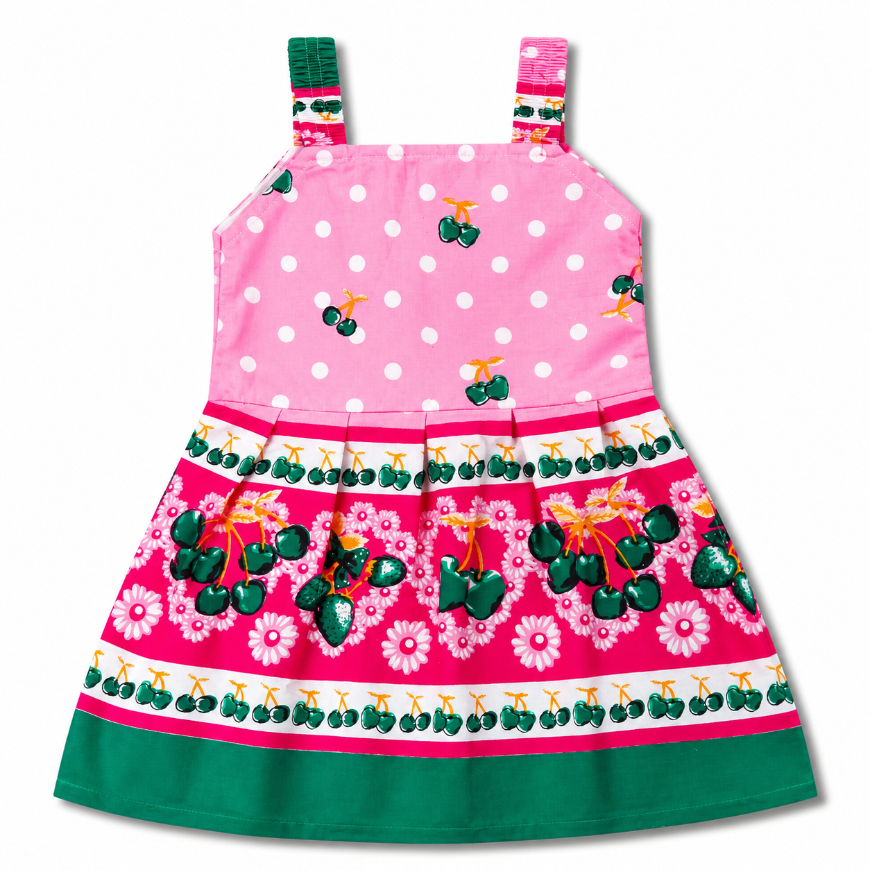 Premium Sleeveless Cotton Frocks 6M - 2Y