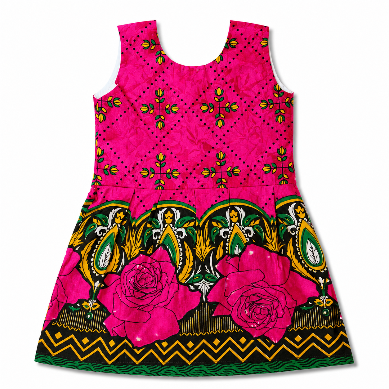Button Type Frocks for Baby Girl