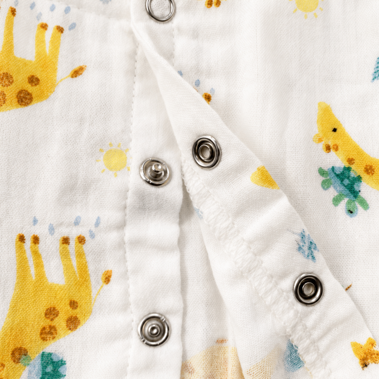 Muslin Half Sleeve Jabla Set (0–6 Months) Combo of 3