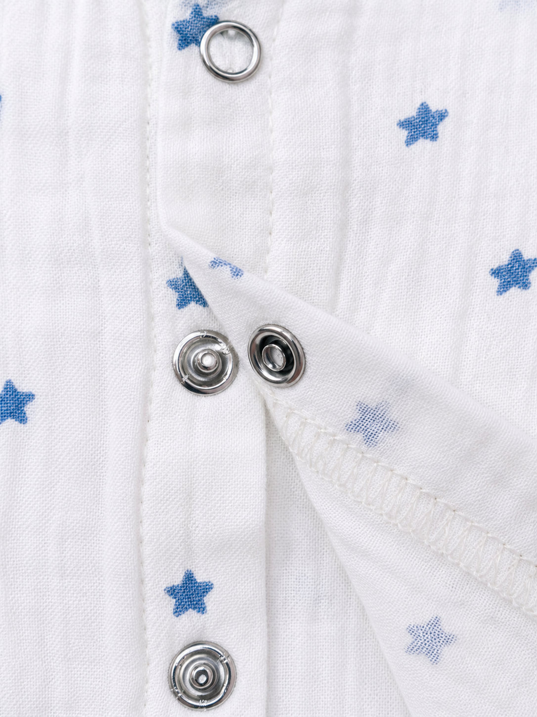 Muslin Half Sleeve Jabla Set (0–6 Months)