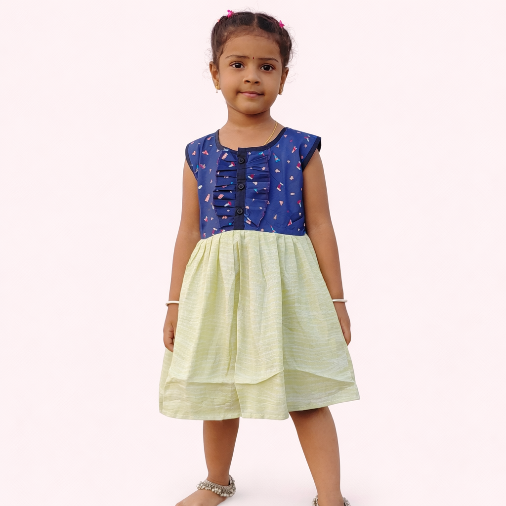 Jessi Frocks Muslin - Green