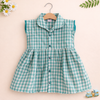 Tokyo Line Colar Frocks - Blue