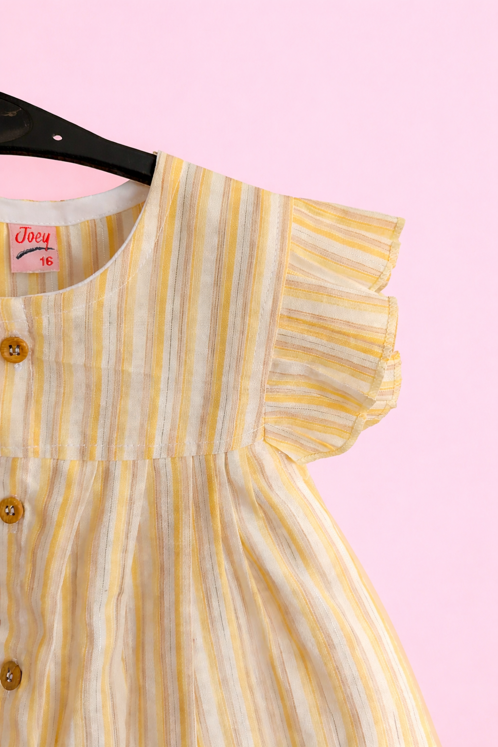 Aarya Frill Frocks - Yellow