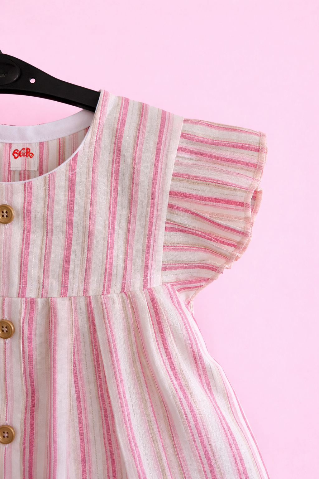 Aarya Frill Frocks - Pink