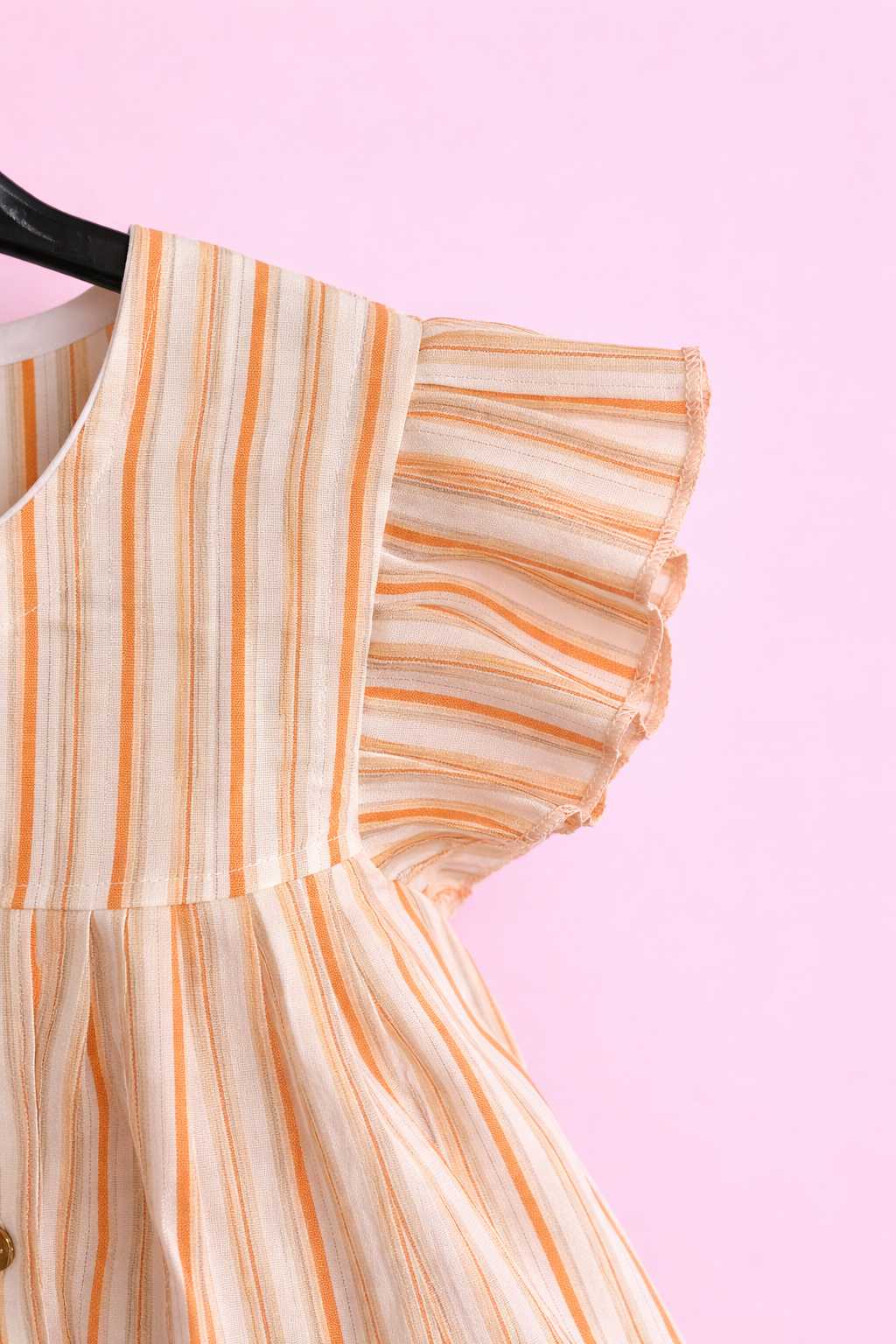 Aarya Frill Frocks - Orange