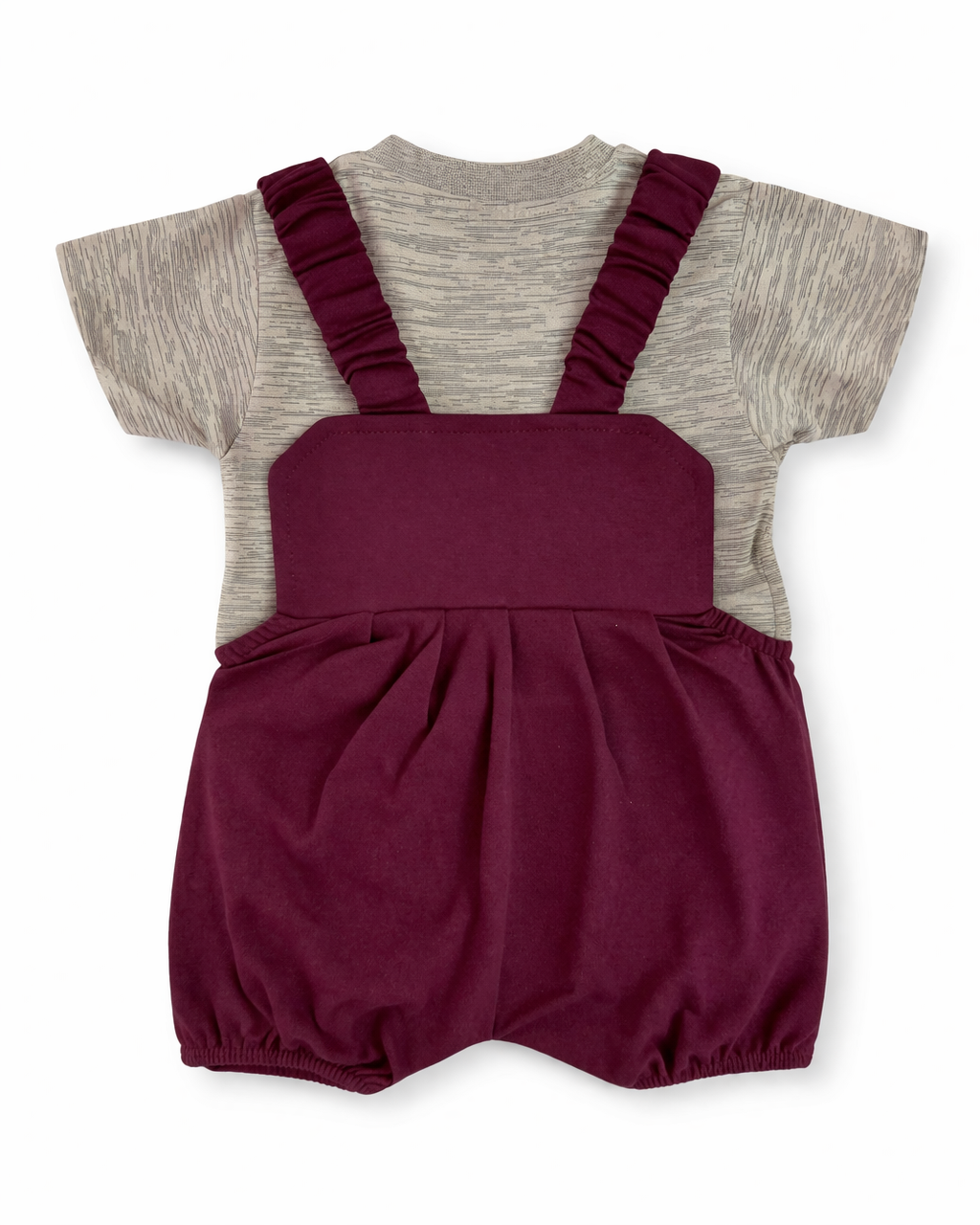 Unisex Dungaree set for babies (0-3 M)