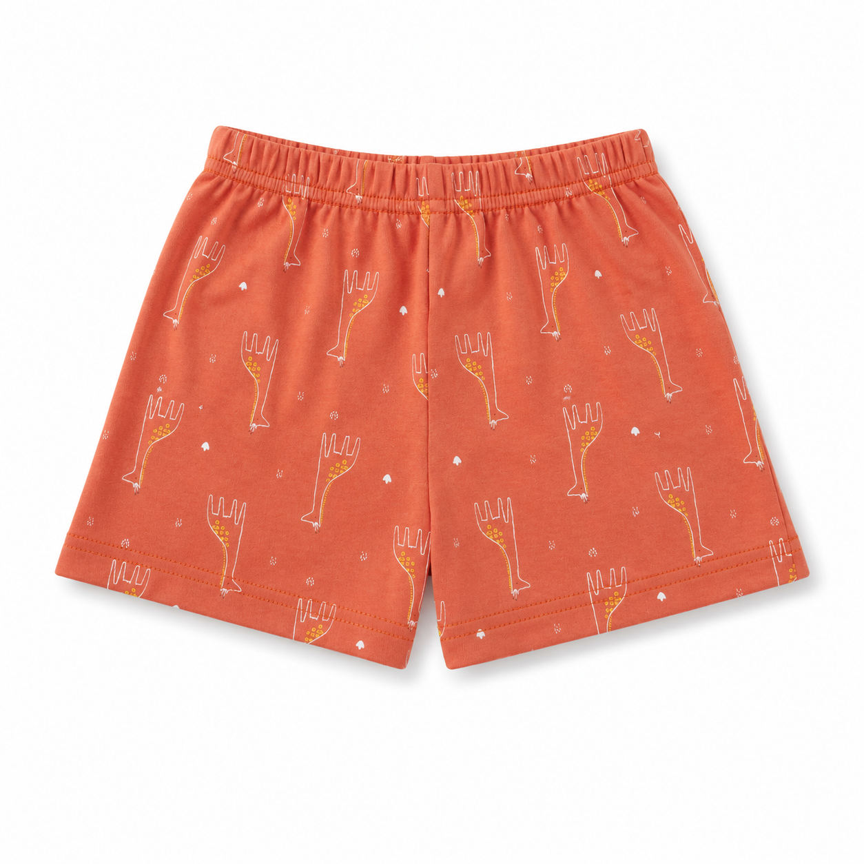 Unisex Giraffe Interlock Cotton Co-ord Set (2–6 Years)