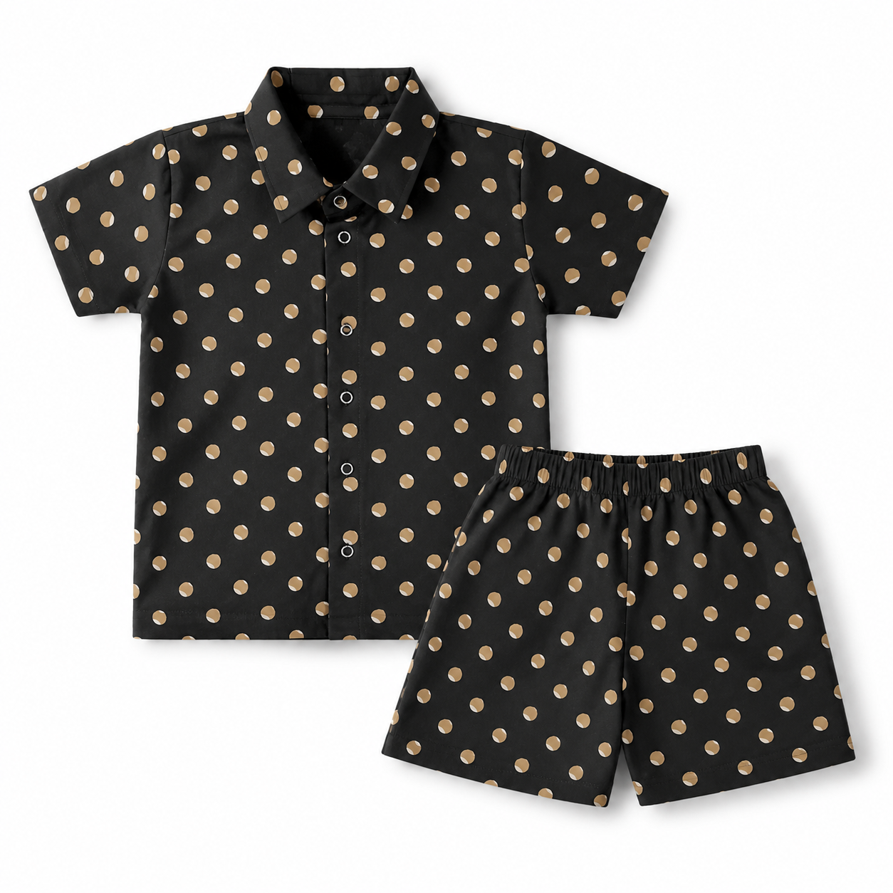 Coconut Heart (2 Layer Muslin) Co-ord Set (4-5Years)