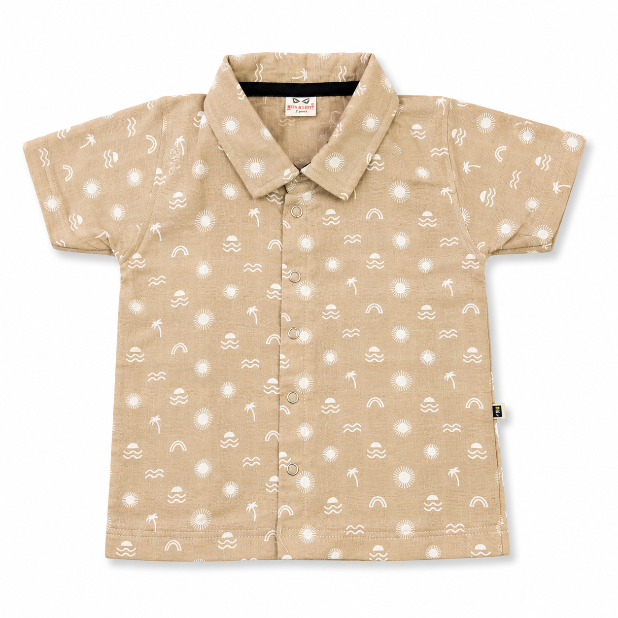 Sea Sandal (2 Layer Muslin) Co-Ord Set (1-5 Years)