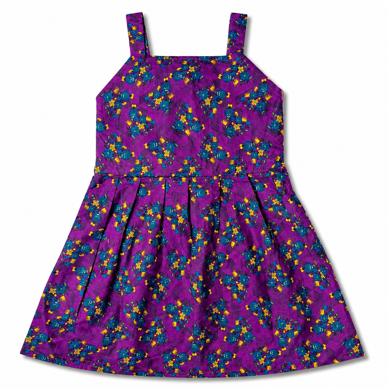 Premium Sleeveless Cotton Frocks 4-5Years
