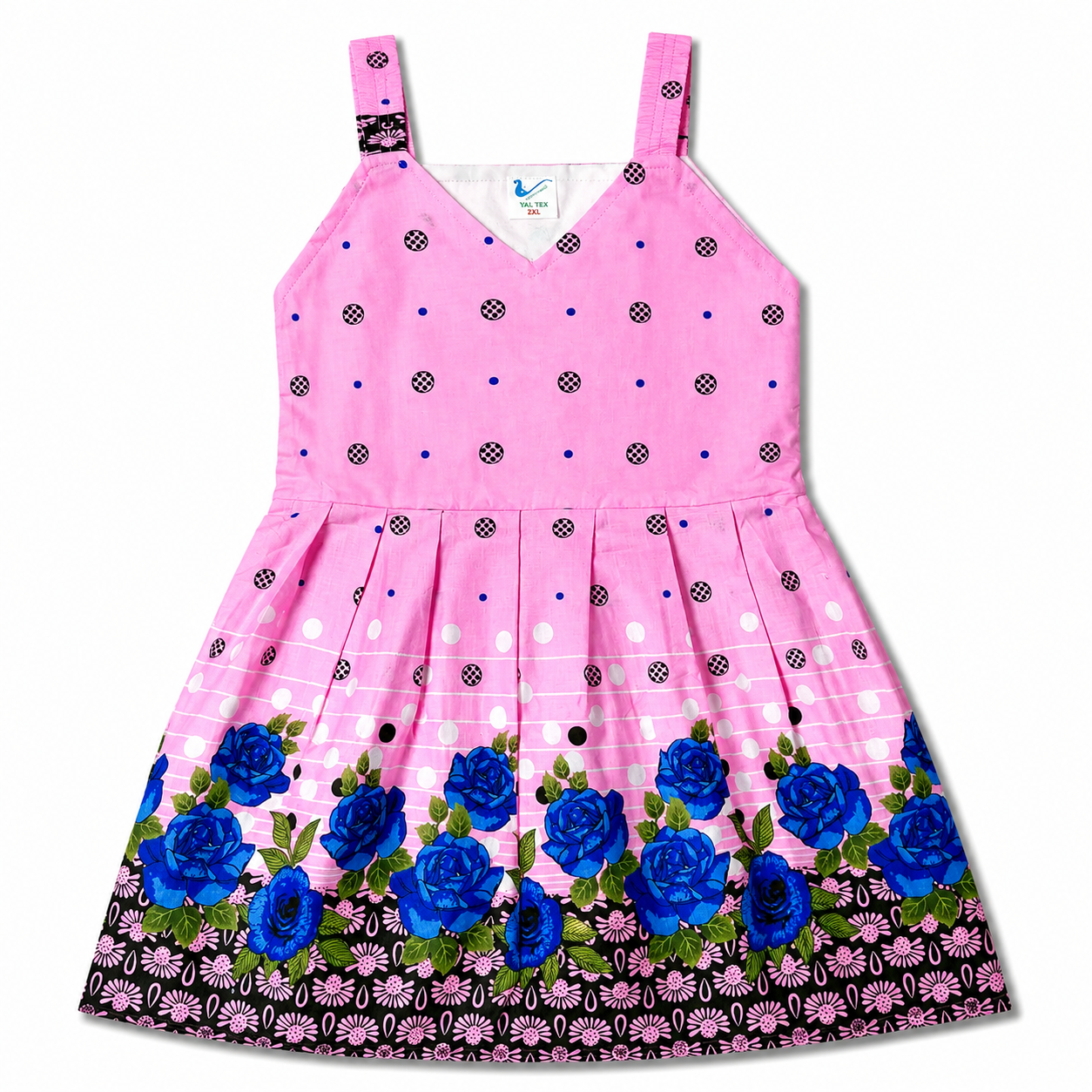 Premium Sleeveless Cotton Frocks 4-5Years