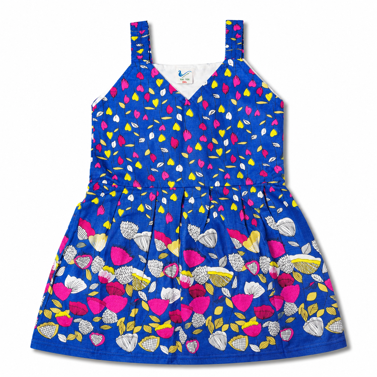 Premium Sleeveless Cotton Frocks 4-5Years