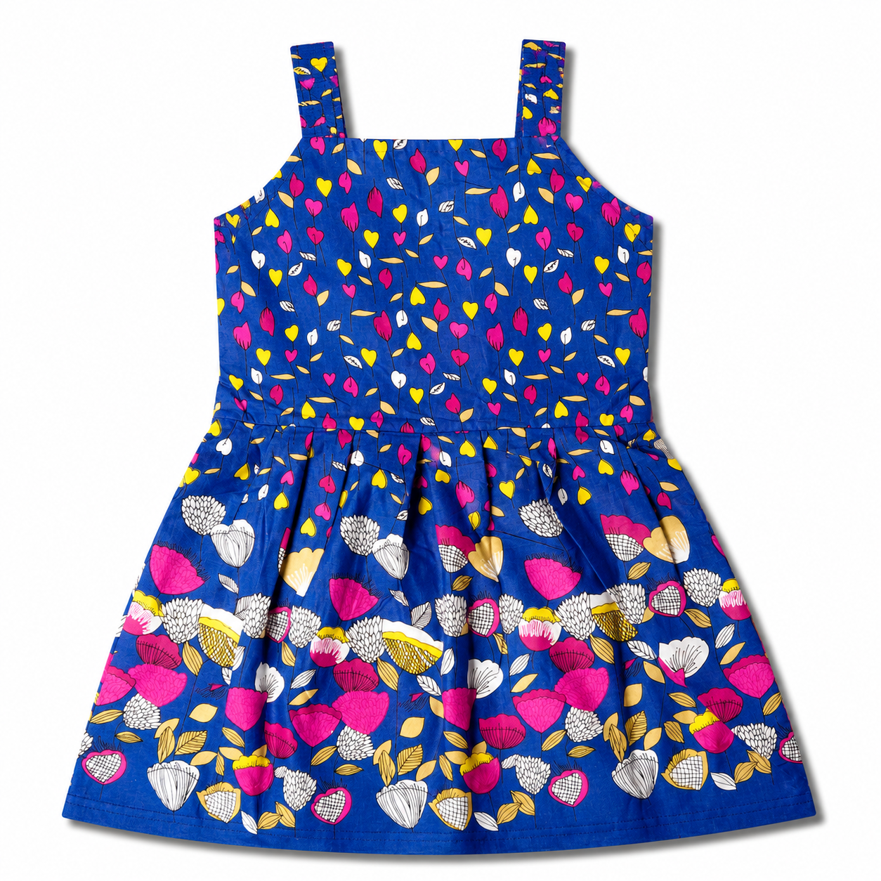 Premium Sleeveless Cotton Frocks 4-5Years