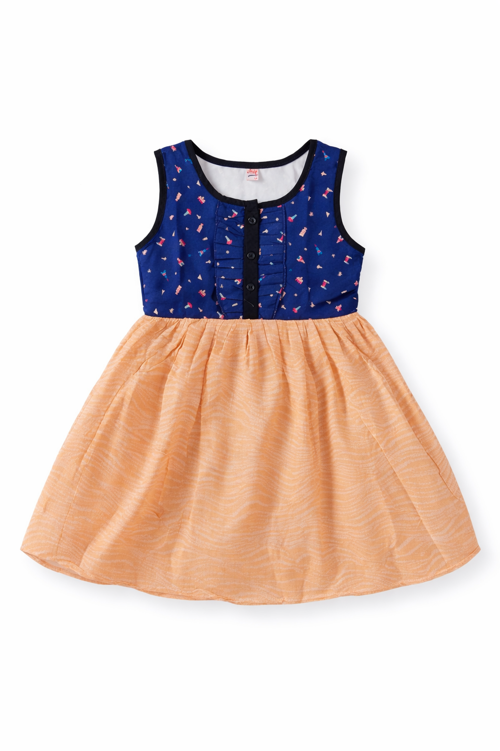 Jessi Frocks Muslin - Orange