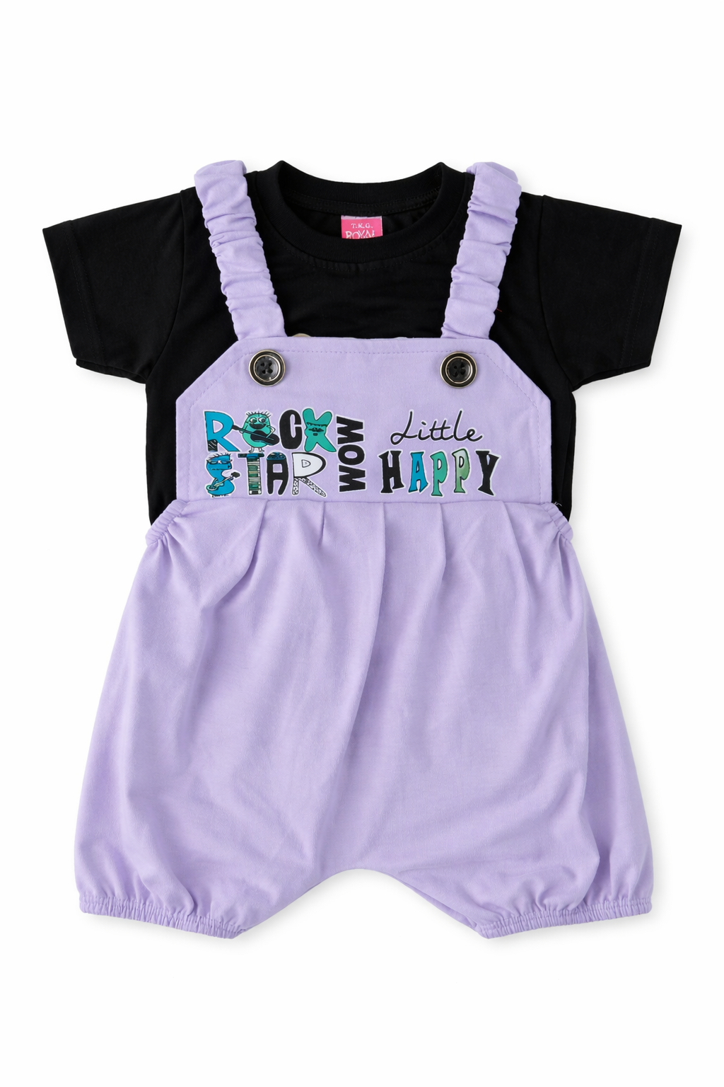 Unisex Dungaree set for babies (6-12 M)