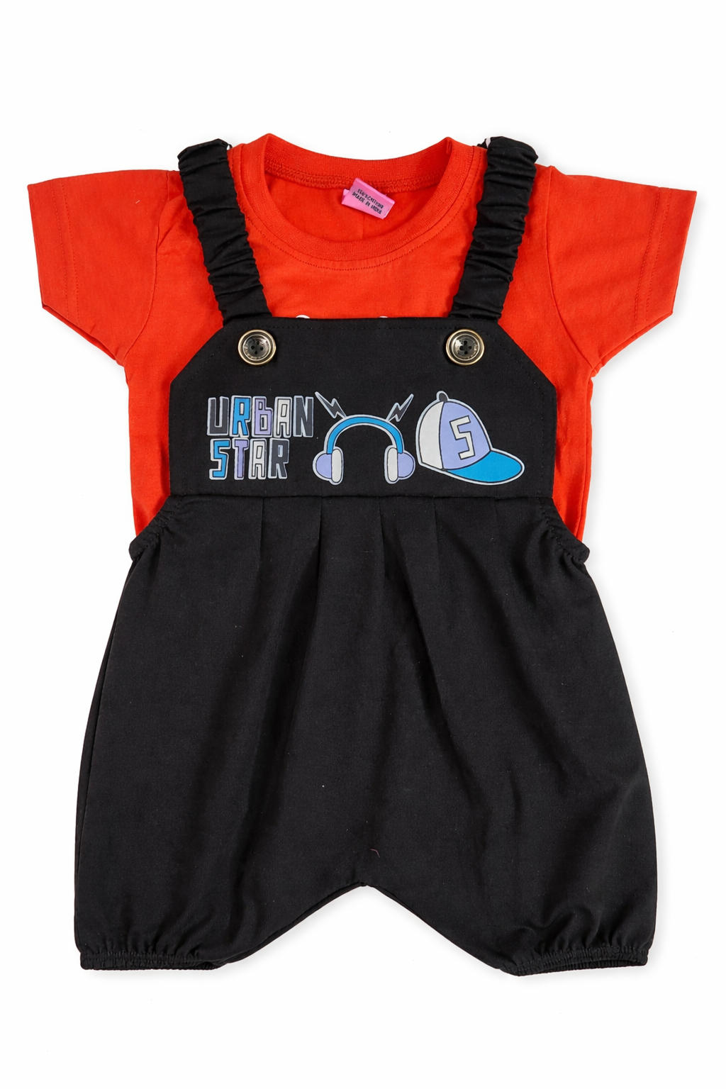 Unisex Dungaree set for babies (6-12 M)