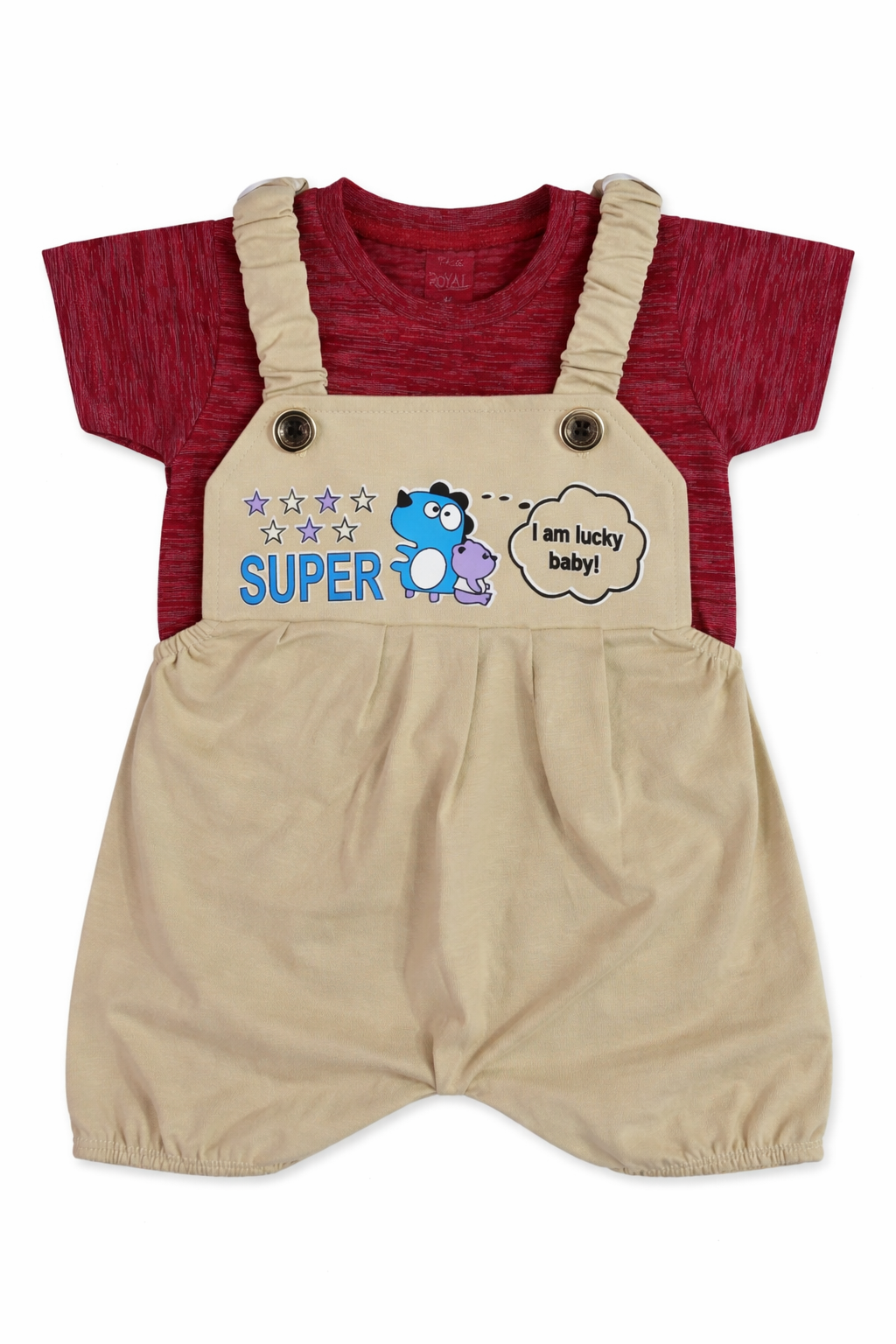 Unisex Dungaree set for babies (6-12 M)
