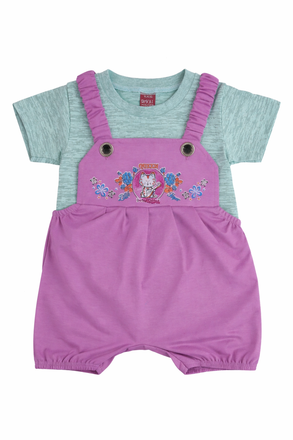 Unisex Dungaree set for babies (3-6 M)