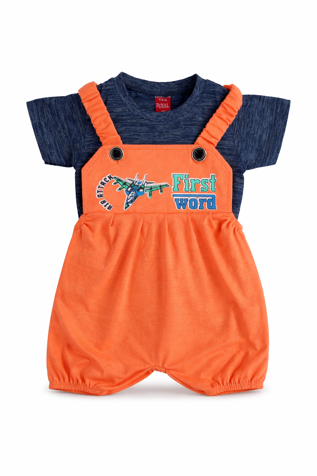Unisex Dungaree set for babies (6-12 M)