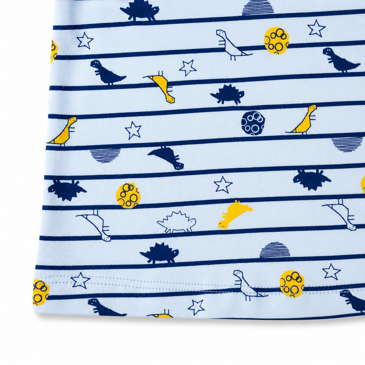 Unisex Star Birds Interlock Cotton Co-ord Set (2–6 Years)