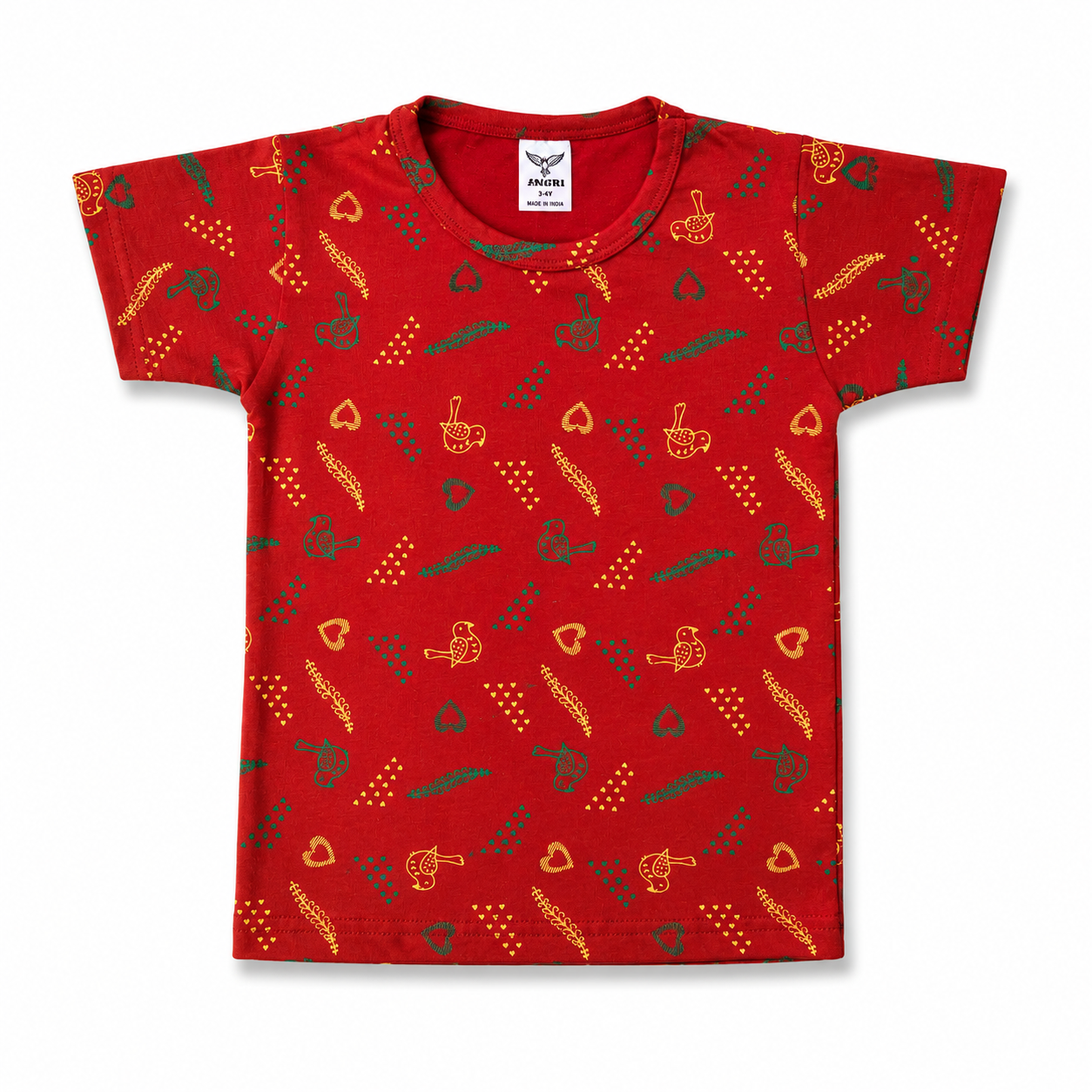 Unisex Printed Co-ord Set for Kids Combo of 2 (4–5 years) - top & pant