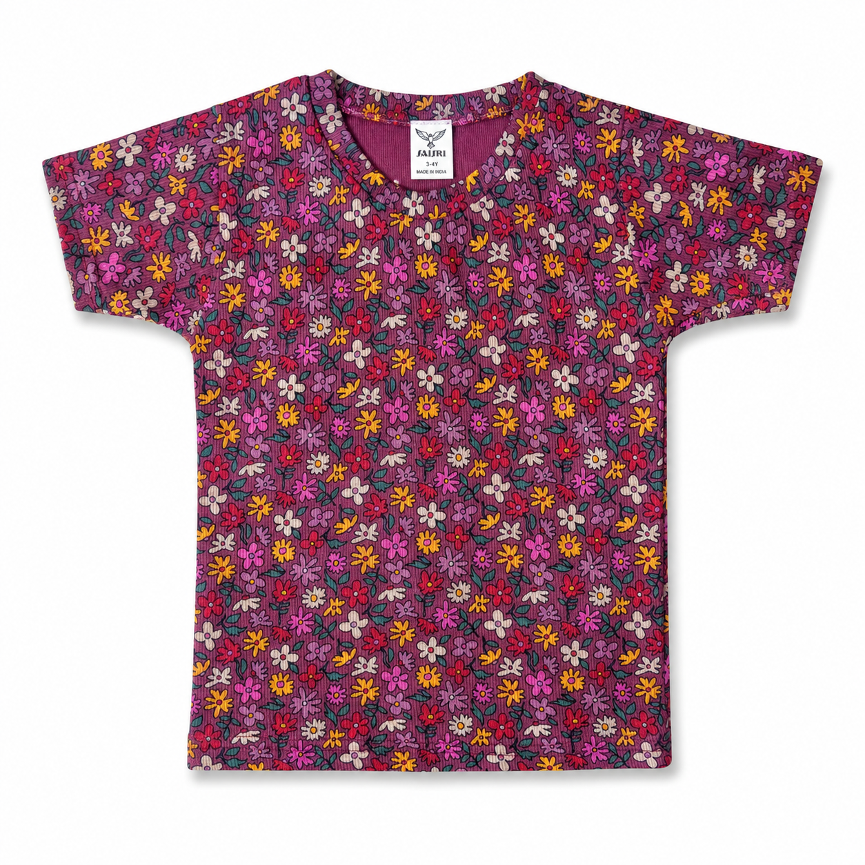 Unisex Printed Co-ord Set for Kids Combo of 2 (3–4 years) - top & pant