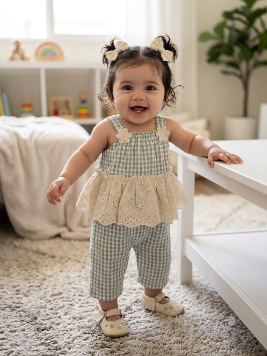 Bluebell Set with Hakoba Lace (0-18Months)